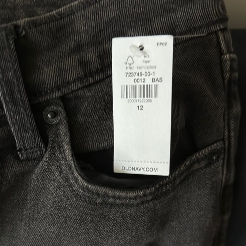 Old Navy Charcoal Denim Pants